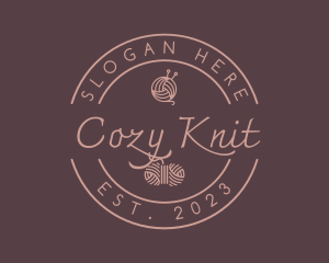 Elegant Handcraft Yarn logo design