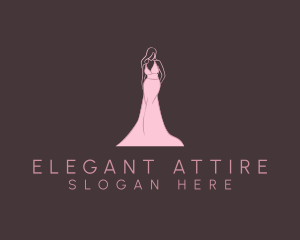 Pink Fashion Gown logo