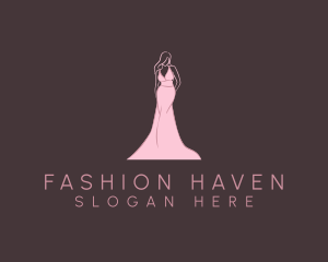 Pink Fashion Gown logo