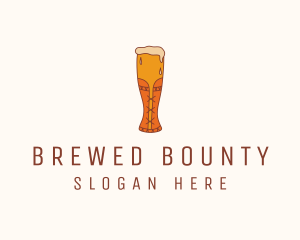 Corset Beer Glass  logo
