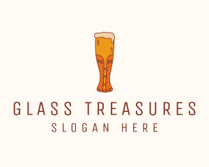 Corset Beer Glass  logo