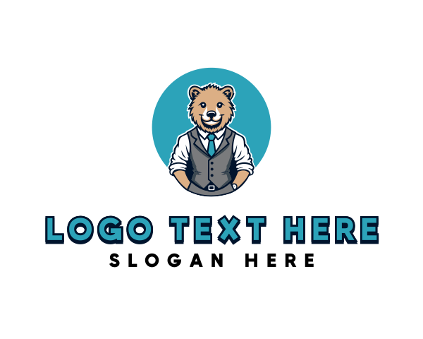 Bear logo example 1