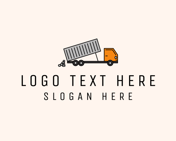 Dump Truck Transport logo