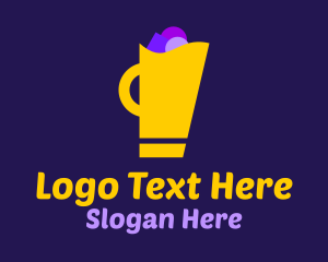 Vibrant Beverage Glass  Logo