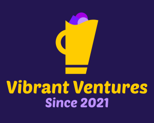 Vibrant Beverage Glass  logo design