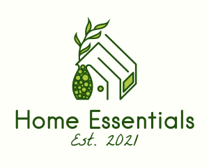 Home Plant Vase  logo design