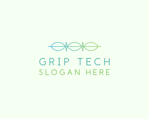 Modern Tech Line Business logo design