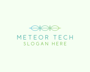 Modern Tech Line Business logo design