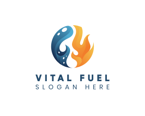 Fire Ice Energy logo design