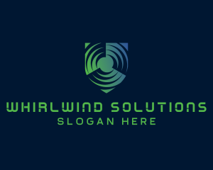 Spinning Shield Business logo