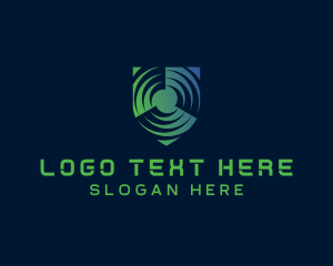 Cycle - Spinning Shield Business logo design