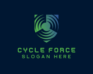 Spinning Shield Business logo