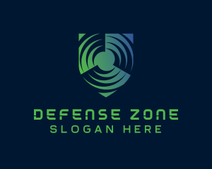 Spinning Shield Business logo design