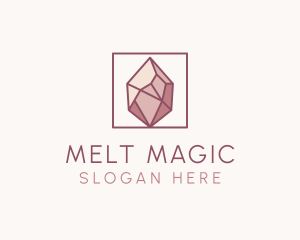 Crystal Gemstone Jewelry logo design