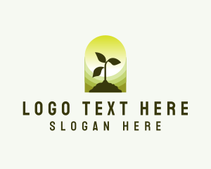 Plant Farming Agriculture logo