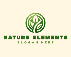 Leaf Eco Nature logo design