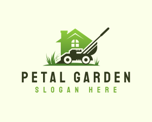 Lawn Care Mower Tool logo design