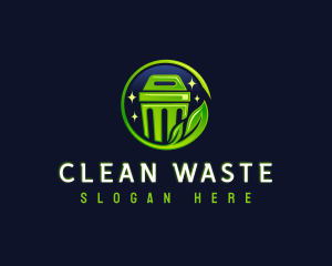 Eco Recyclable Bin logo design