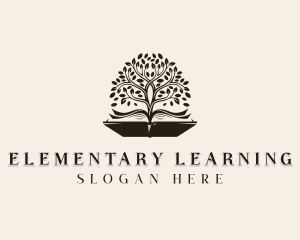 Educational Ebook Learning logo design