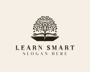 Educational Ebook Learning logo design