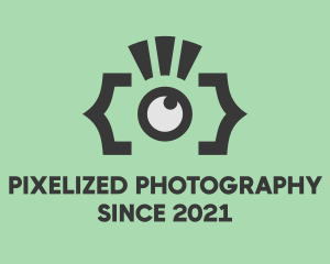 Camera Photography Lens logo design