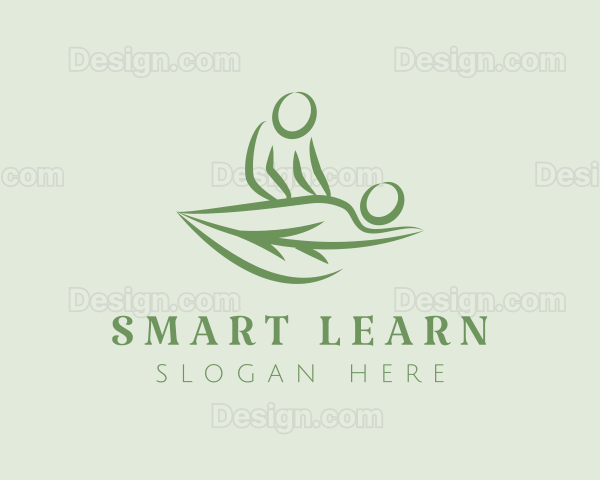 Natural Leaf Massage Logo