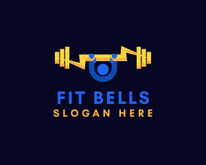 Powerlifter Fitness Gym logo design