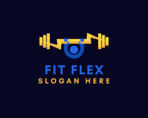 Powerlifter Fitness Gym logo design