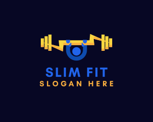 Powerlifter Fitness Gym logo design