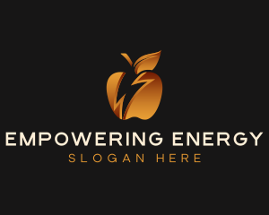 Apple Lightning Energy logo design