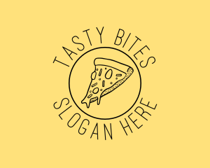 Pizzeria Fast Food Delivery  logo design