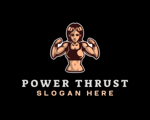 Fighter Fitness Woman logo