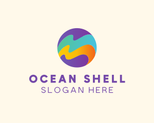 Ocean Waves Resort  logo design