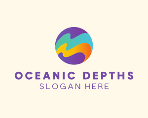 Ocean Waves Resort  logo design