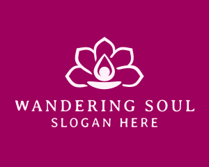 Floral Spa Wellness logo design