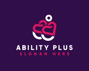 Disability Love Heart logo