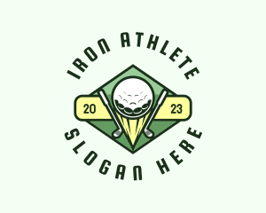 Golf Varsity League logo design