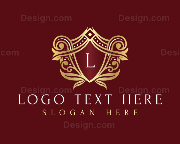 Luxury Royal Shield Logo