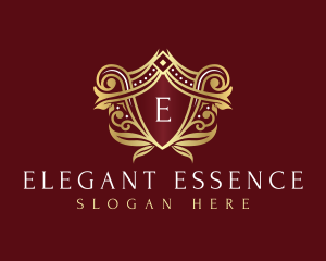 Luxury Royal Shield logo design