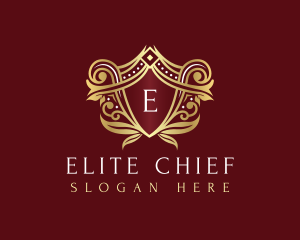 Luxury Royal Shield logo design