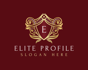 Luxury Royal Shield logo design