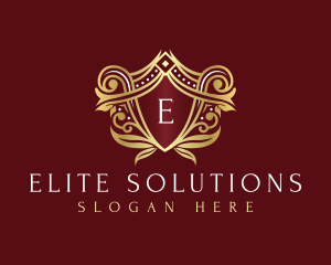 Luxury Royal Shield logo design