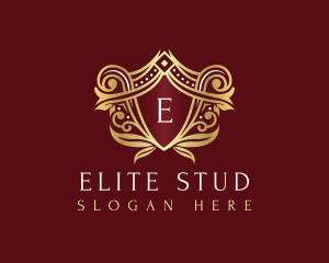 Luxury Royal Shield logo design