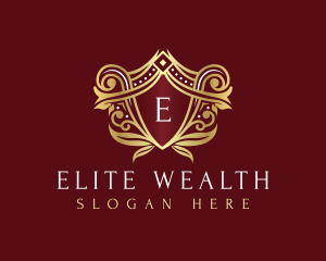 Luxury Royal Shield logo design