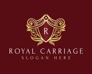 Luxury Royal Shield logo design