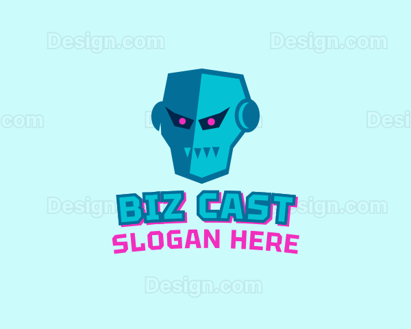 Evil Robot Avatar Logo