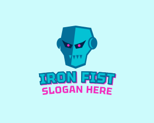 Evil Robot Avatar logo design