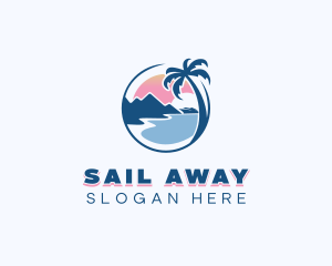 Beach Island Sailing logo design