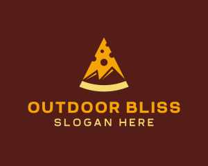 Outdoor Pizza Restaurant logo design