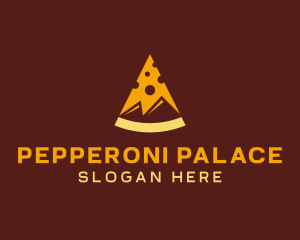 Outdoor Pizza Restaurant logo design